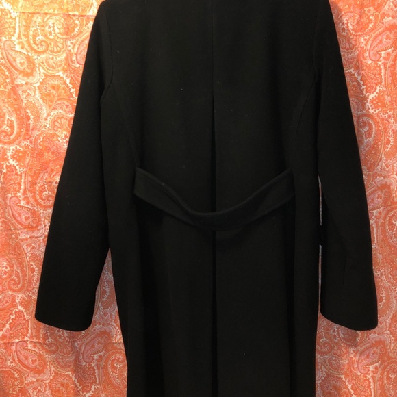 MICHAEL KORS Black Wool Winter Coat - Picture 2 of 5